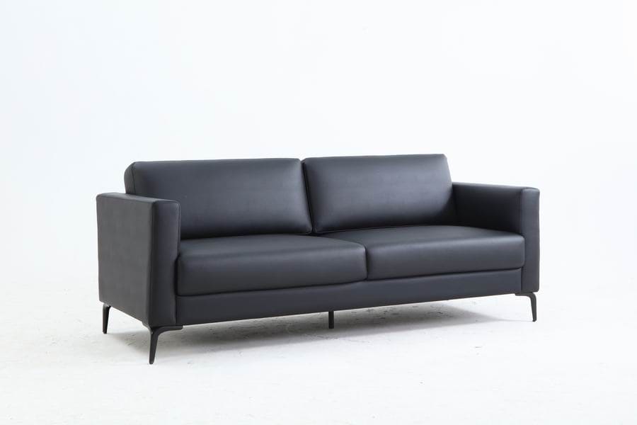black leather two-seater sofa  office furniture from JCL Services Ghana, priced from $ 88.20